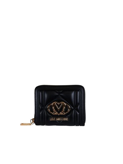 Embossed Geldbörse LOVE MOSCHINO | JC5641PP0NLC0000